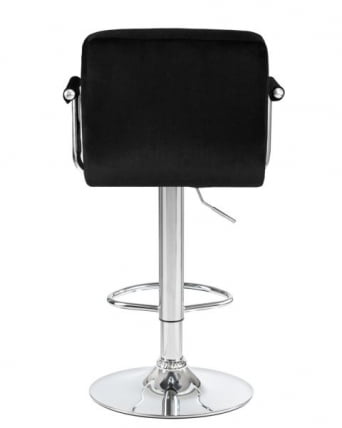 Стул барный DOBRIN KRUGER ARM (черный велюр (MJ9-101)) 2 шт_7
