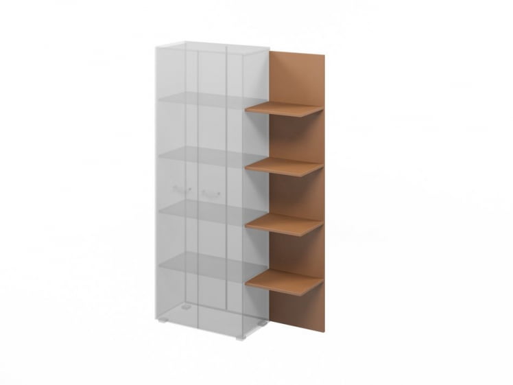 Стеллаж промежуточный LEMO L-642 Карамель нюд_1