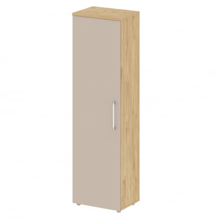Гардероб узкий правый SHIFT SK.GB-1 (R) Тиквуд Светлый/Капучино_0