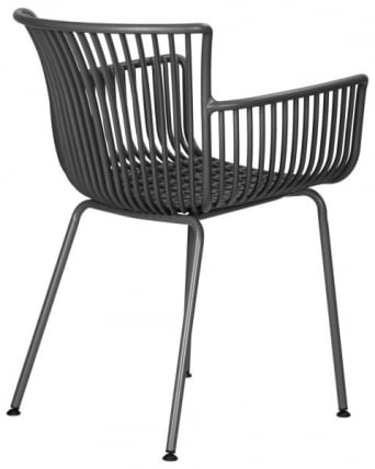 Стул обеденный ДОБРИН РОСС (темно-серый (ГР-04) без подушки) 4 шт / DOBRIN ROSS (GR-04)_5