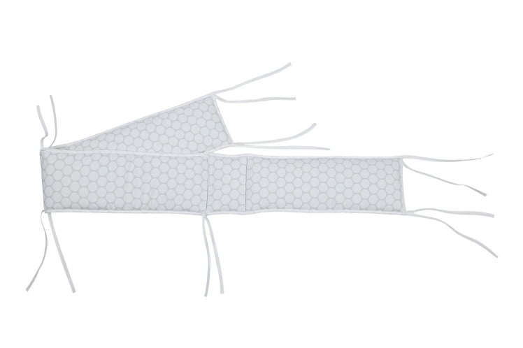 Комплект постельного белья для колыбели Micuna Cododo TX-1640 Grey Buttons_1