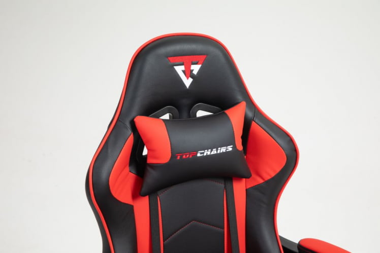 Кресло спортивное TopChairs Shadow черно-красный_8