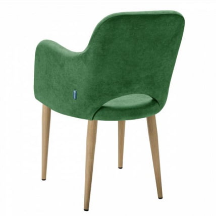 Стул Ledger К green grass/нат.дуб_2