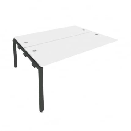 Проходной наборный элемент рабочей станции Metal System Б.ПРС-СП-2.5 Белый/Антрацит_0