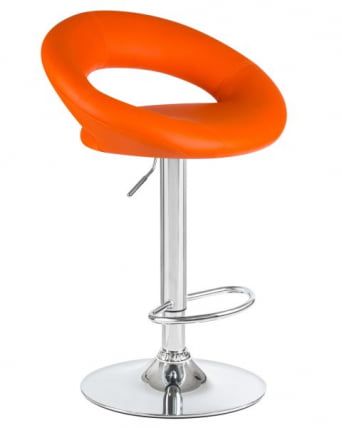 Стул барный DOBRIN MIRA (оранжевый) 2 шт_2