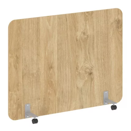 Перегородка на металлических опорах, на роликах R-line DP.R-160-120 Тиквуд Светлый_0