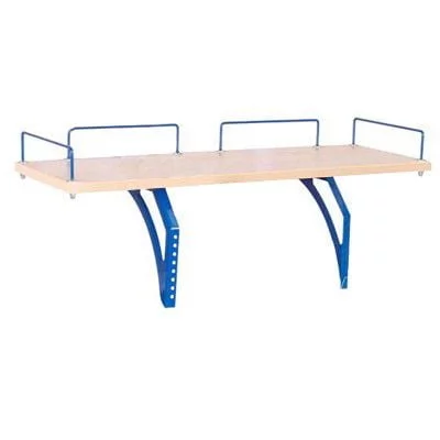 Полка задняя к столу Polka_z 1/750 (Polka_z 7/750) Яблоня Синий_0