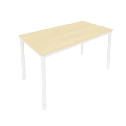 Стол письменный на металлокаркасе SLIM SYSTEM С.СП-5 Клен-Белый_0
