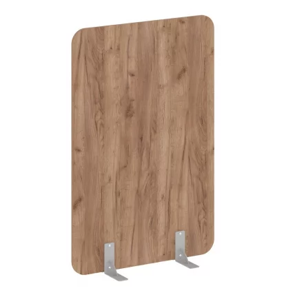 Перегородки на металлических опорах на фетровых подпятниках R-line DP.F-100-150 Дуб Табак_0