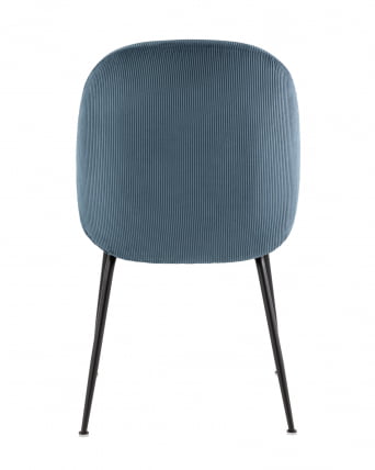 Стул Beetle велюр Голубой_4