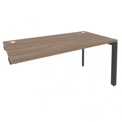 Стол-приставка на П-образном м/к к опорным элементам ONIX O.MP-SPR-4.8 Дуб Аризона/Антрацит_0