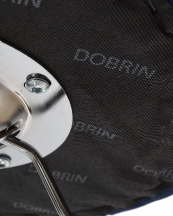 Табурет барный DOBRIN BRUNO Синий велюр MJ9-117_4