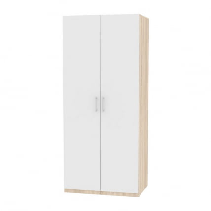 Шкаф распашный R-198х90х60-2(ДСС-Белый)_0