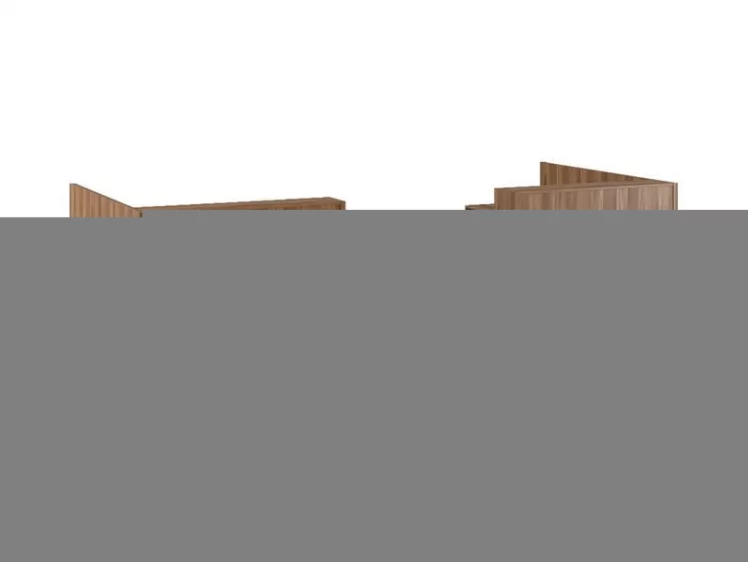 Элемент ресепшн низкий SAL31090303 Орех_6