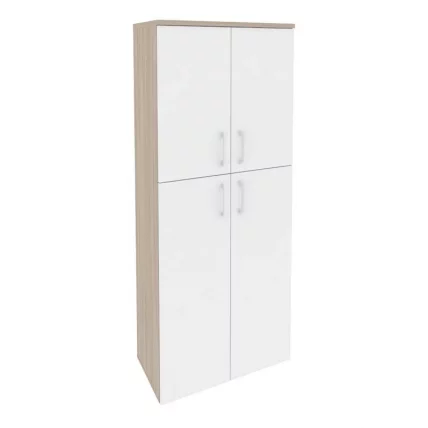 Шкаф высокий широкий ONIX O.ST-1.8 Дуб Аттик/Белый_0