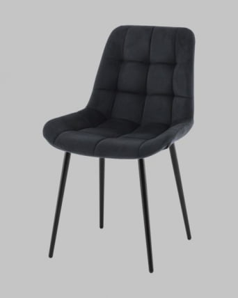 Стул Флекс N велюр черный_2