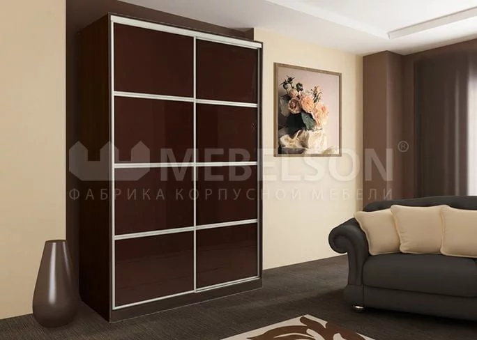 Шкаф-купе Гранд 2-600 Венге / Коричневый_1