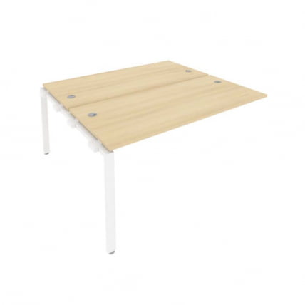 Проходной наборный элемент рабочей станции Metal System Б.ПРС-СП-2.4 Акация/Белый_0