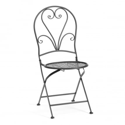 Стул Love Chair (PL08-11140) стальной сплав, черный, 40х47,5х94 см_0