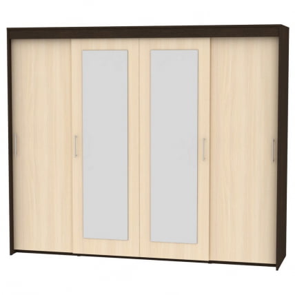 Шкаф-купе T-5-198х235х60-M(Венге-ДМ-6)_0