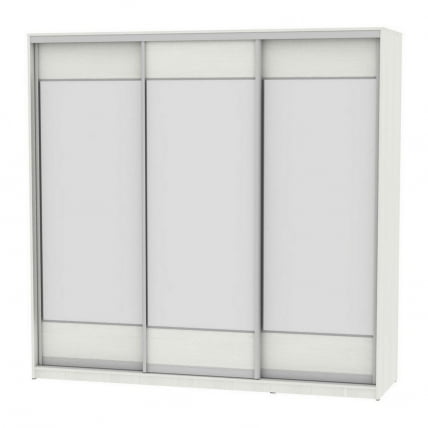 Шкаф-купе B-220х235х60-1(ВД-D8D8D8)_0