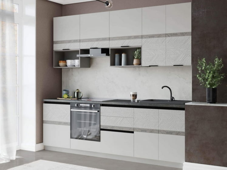 Кухонный гарнитур Бостон 8 (ширина 260 см)_0