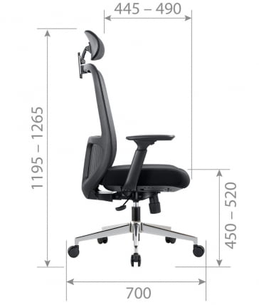 Кресло руководителя CHAIRMAN 581 Черный_4