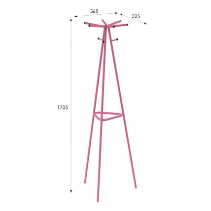 Вешалка напольная Галилео 217 Розовый_4