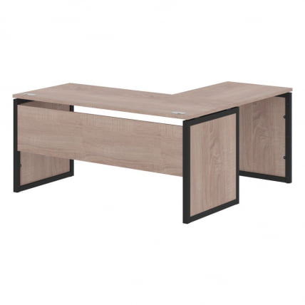 Стол письменный угловой левый XTEN-QP XQPCT 1615 L Дуб Сонома Антрацит_0