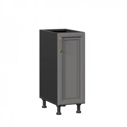 Тумба кухонная 300 Джелатто ЛД 241.010.000.127 Черный Оникс серый_0