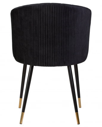 Стул обеденный DOBRIN MARY Черный велюр 1922-21_4