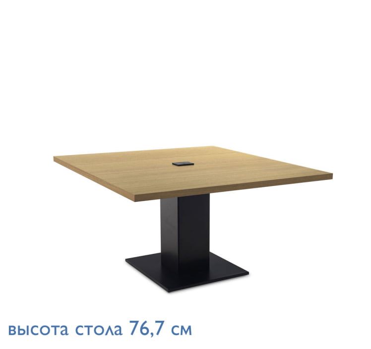 RENZ/TESLA Стол д/перегов L140 СВ.ЭВКАЛИПТ/ЧЕРНЫЙ 104 401 ECL_L BL_0