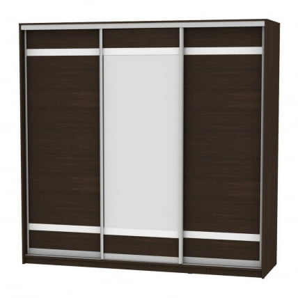 Шкаф-купе B-220х235х60-1(Венге-D9D10D9)_0