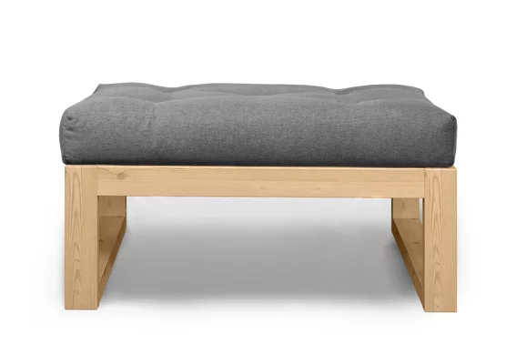 Пуфик Demoku СТ серый-натуральный_0