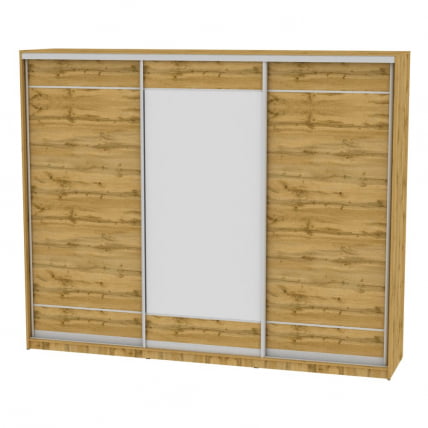 Шкаф-купе B-220х270х60-2(ДВ-D7D8D7)_0