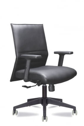 Офисное кресло Майк | Крестовина: пластик паук | Подлокотники: 709 | Низкая спинка: Б / B_1