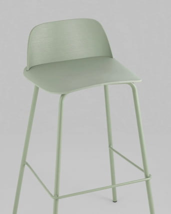 Стул барный Mist (Б) Серо-зеленый_3