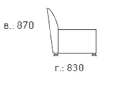 Euroforma Европа Кресло Ecotex 3001 (чёрный)_77627_1