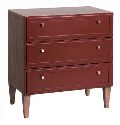 Комод 3 ящика Norton (К) Кармин_0
