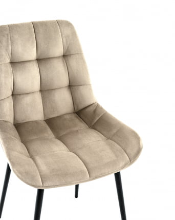 Стул Флекс N велюр бежевый_6