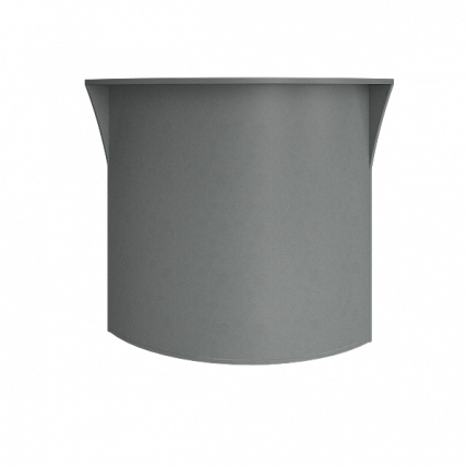 Стойка угловая (радиусный элемент - ХДФ) Riva А.РС-5 Серый_0