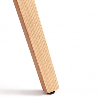 Стул VIMTA (mod.8021) дерево / экокожа, 69х56х77 см, натуральный/белый_8