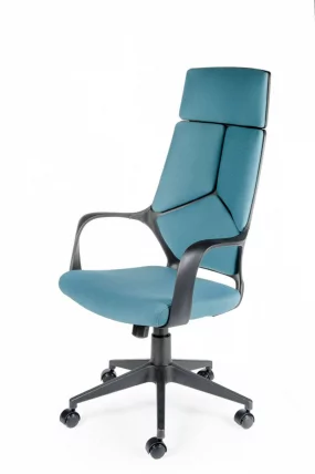 Кресло офисное IQ CX0898H Black blue_1