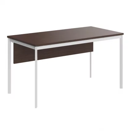 Стол прямой IMAGO-S СП-3SD венге магия белый полуматовый_0