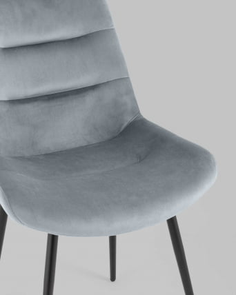 Стул Остин велюр Серый_7