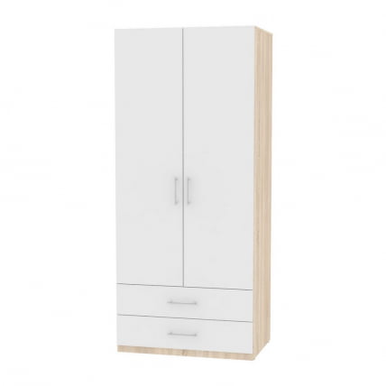 Шкаф распашный R-198х90х60-3(ДСС-Белый)_0