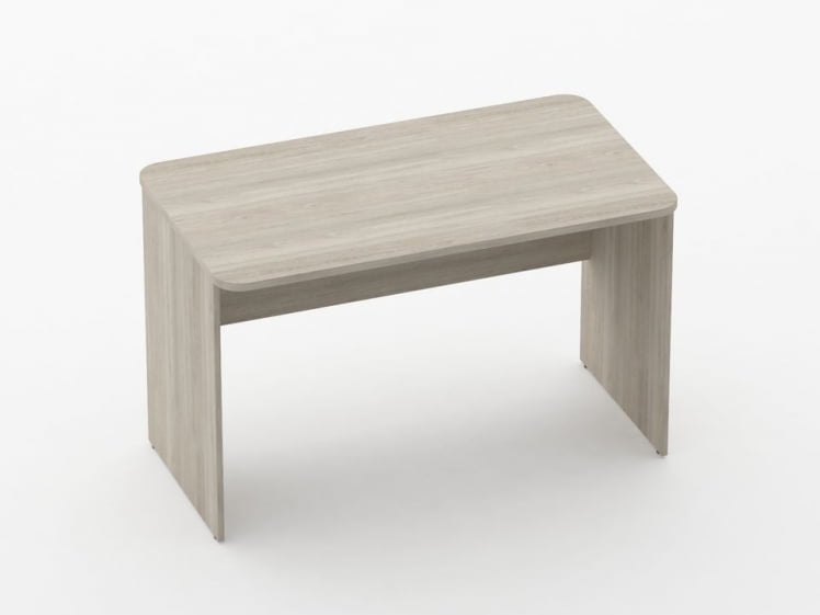 Стол прямой Glassy 1.10.12 Дуб сантана светлый_0