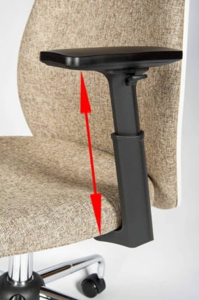 Кресло руководителя Милан W-1001-2 Beige_8