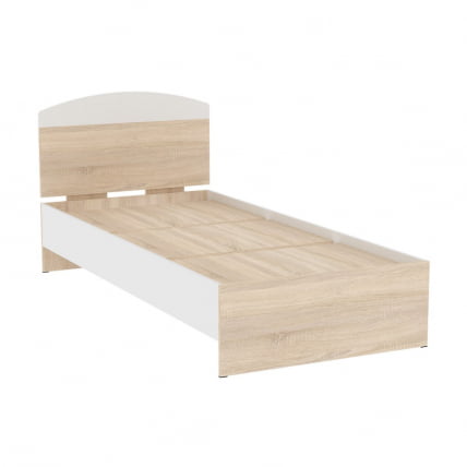 Кровать Алиса(L29)947х903х2063(ДСС-Белый)_0