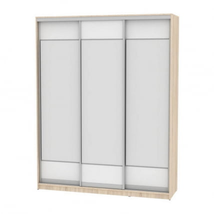 Шкаф-купе Б-230х180х60-1(ДСС-Белый-Д8Д8Д8) / B-230х180х60-1(ДСС-Белый-D8D8D8)_0